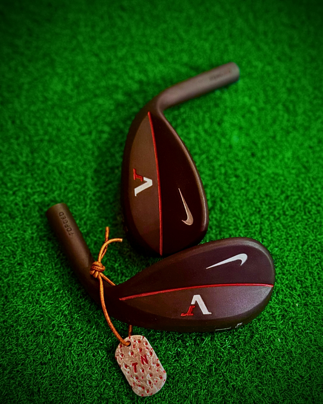 Nike VR wedge after Tour Blast Black Oxide refinish by Sublevel Golf