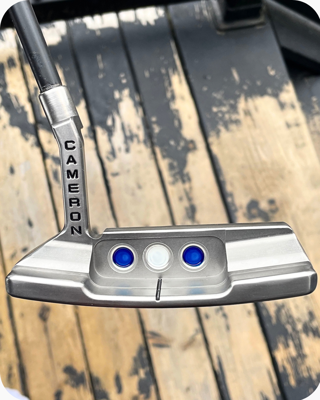 Scotty Cameron Select Newport 2 putter after Tour Blast refinish by Sublevel Golf