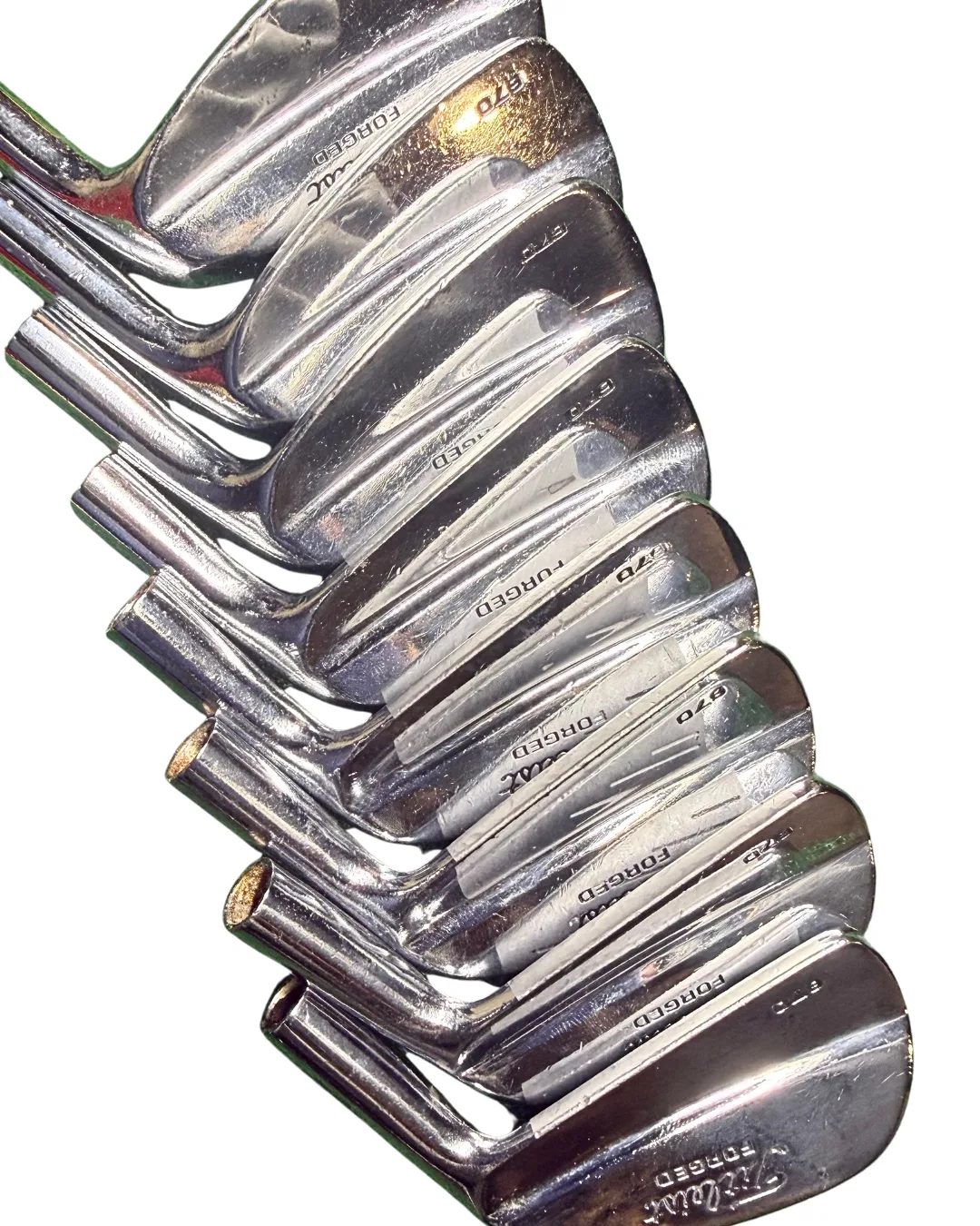 Titleist Forged 670 iron before refinishing