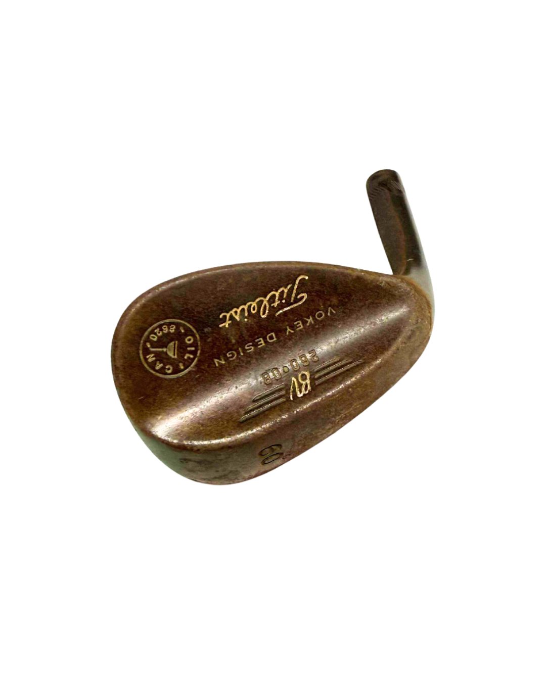 Titleist Vokey Design Oil Can wedge before refinishing