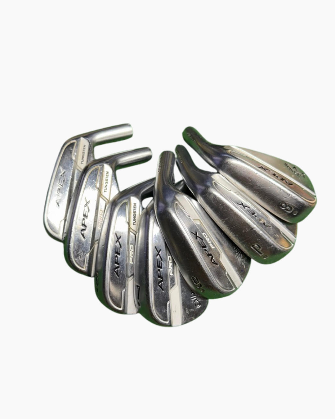 Callaway Apex Pro 21' iron before refinishing