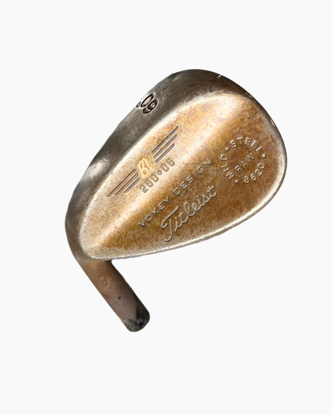 Titleist Vokey Design 60º wedge before refinishing